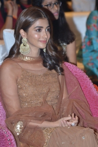 Actress Pooja Hegde Stills @ Varudu Kaavalenu Sangeeth Event