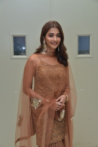 Actress Pooja Hegde Stills @ Varudu Kavalenu Movie Sangeeth Event