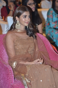 Actress Pooja Hegde Stills @ Varudu Kaavalenu Sangeeth Event