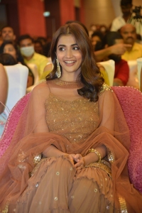 Actress Pooja Hegde New Stills @ Varudu Kaavalenu Sangeeth Event