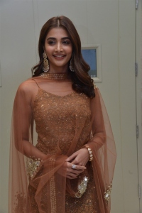 Actress Pooja Hegde Stills @ Varudu Kavalenu Sangeeth Event