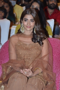 Actress Pooja Hegde New Stills @ Varudu Kaavalenu Sangeeth Event