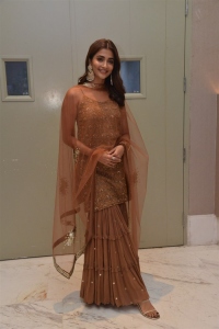 Actress Pooja Hegde Stills @ Varudu Kavalenu Sangeeth Event