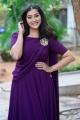 Bangaru Bullodu Movie Actress Pooja Jhaveri Images in Violet Dress