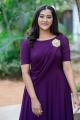 Bangaru Bullodu Movie Actress Pooja Jhaveri Images in Violet Dress