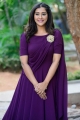 Bangaru Bullodu Movie Actress Pooja Jhaveri Images in Violet Dress