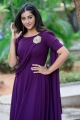 Bangaru Bullodu Movie Actress Pooja Jhaveri Images in Violet Dress