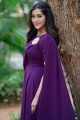 Bangaru Bullodu Movie Actress Pooja Jhaveri  Violet Dress Images