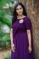 Bangaru Bullodu Movie Actress Pooja Jhaveri Images in Violet Dress