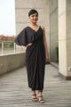 Telugu Actress Pooja K Doshi in Black Gown Dress  Pics