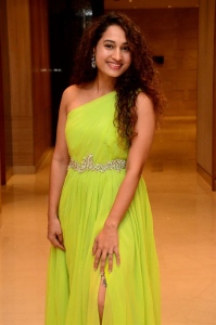 Power Play Movie Heroine Pooja Ramachandran Yellow Dress Stills