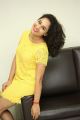 Actress Pooja Ramachandran Stills in Yellow Mini Dress