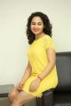 Actress Pooja Ramachandran Hot in Yellow Mini Dress Stills