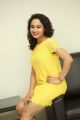 Actress Pooja Ramachandran Stills in Yellow Mini Dress