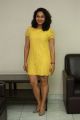 Actress Pooja Ramachandran Hot in Yellow Mini Dress Stills