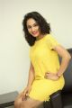 Actress Pooja Ramachandran Hot Looking Stills in Yellow Mini Dress