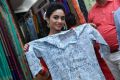 National Silk expo launch by Pooja Sree at Satya Sai Nigamagamam