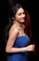 Actress Pooja Sri in Blue Dress Hot Photos
