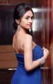 Actress Pooja Sri Hot Photos in Blue Dress