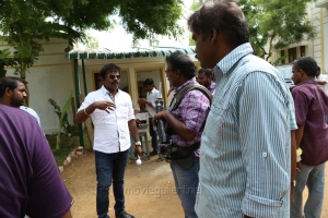 Poojai Tamil Movie Working Stills