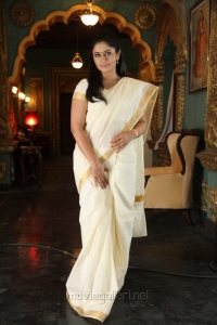 Actress Poonam Bajwa Kerala Saree Photos in Kalavathi Movie