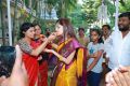 Actress Poonam kaur meet weavers in ananthapur yesterday and celebrates her birthday