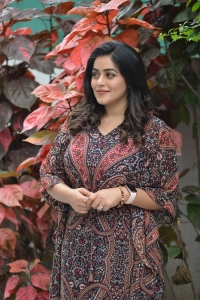 Actress Shamna Kasim Cute Stills @ Akhanda Movie Interview