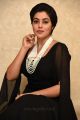 Telugu Actress Poorna Black Dress Photos @ Suvarna Sundari Movie Trailer Launch