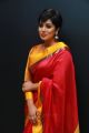 Actress Poorna Pics in Red Silk Saree