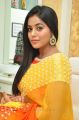 Actress Shamna Kasim Yellow Saree Photos