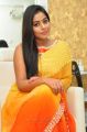 Actress Poorna Yellow Red Saree Photos