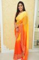 Actress Poorna Yellow Red Saree Photos