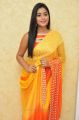 Actress Poorna in Yellow Saree Photos