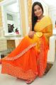 Actress Shamna Kasim Yellow Saree Photos