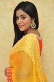 Actress Poorna Yellow Red Saree Photos