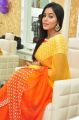 Actress Poorna Yellow Saree Photos