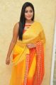 Actress Poorna Yellow Red Saree Photos