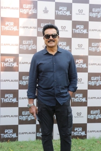 Sarath Kumar @ Por Thozhil Movie Press Meet Stills