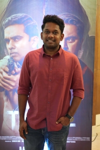 Director Vignesh Raja @ Por Thozhil Movie Success Meet Stills