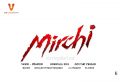 Prabhas Mirchi Movie English Logo First Look Wallpapers