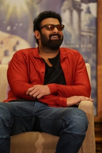 Actor Prabhas Pics @ Radhe Shyam Movie Press Meet