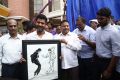 Prabhu Deva launches Michael Jackson Granite Statue @ Vels University