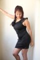 Actress Prachi Adhikari in Black Dress Hot Photoshoot Stills