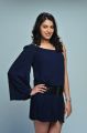 Pragalbha Hot Stills in Dark Blue Short Dress