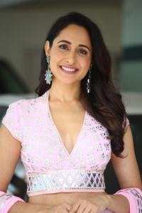 Heroine Pragya Jaiswal Pictures @ Akhanda Movie Interview