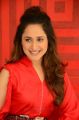Actress Pragya Jaiswal Photoshoot Stills in Red Dress