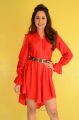 Actress Pragya Jaiswal in Red Dress Photo Shoot Stills