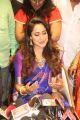 Gorgeous Pragya Jaiswal in Saree at South Indian Shopping Mall Madinaguda Launch