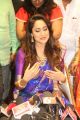 Gorgeous Pragya Jaiswal in Saree at South Indian Shopping Mall Madinaguda Launch