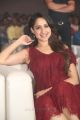 Telugu Actress Pragya Jaiswal New Pics in Red Dress